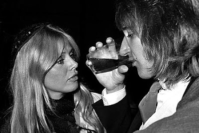 rod stewart & britt ekland