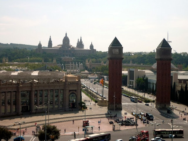 tre giorni a barcellona, plaza de Espanya