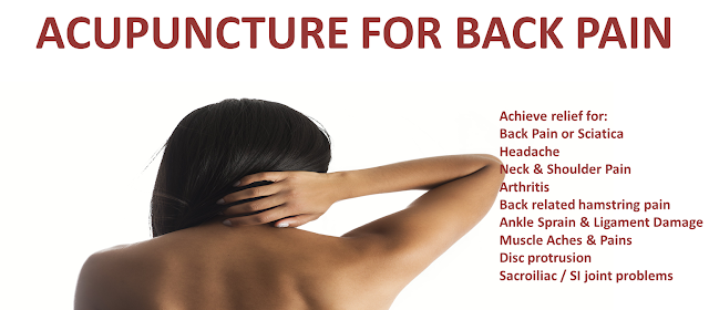ACUPUNCTURE FOR BACK PAIN