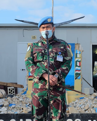 161 Personel Kontingen Garuda Tiba di Beirut Lebanon