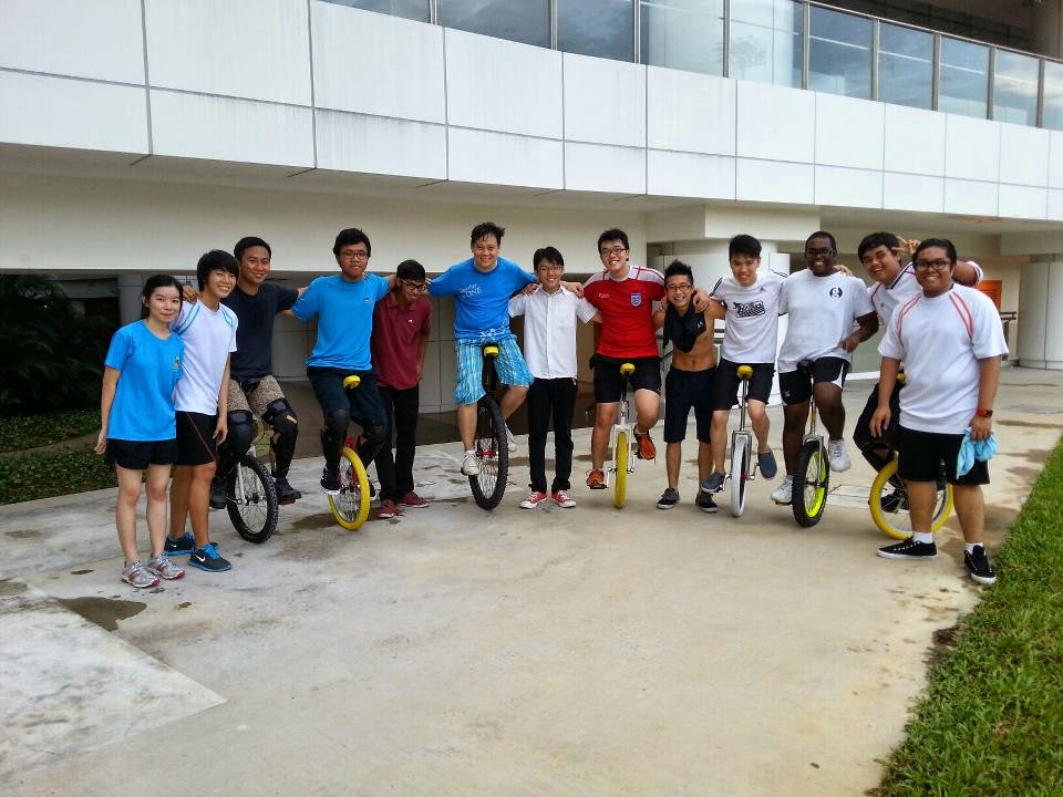 Unicycle in Singapore
