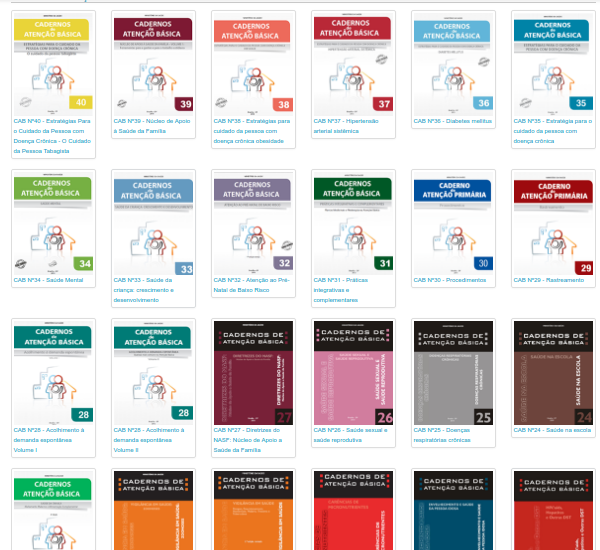 Blog Colaborativo: Cuadernos de Atención Básica. Ministerio de Salud. Brasil