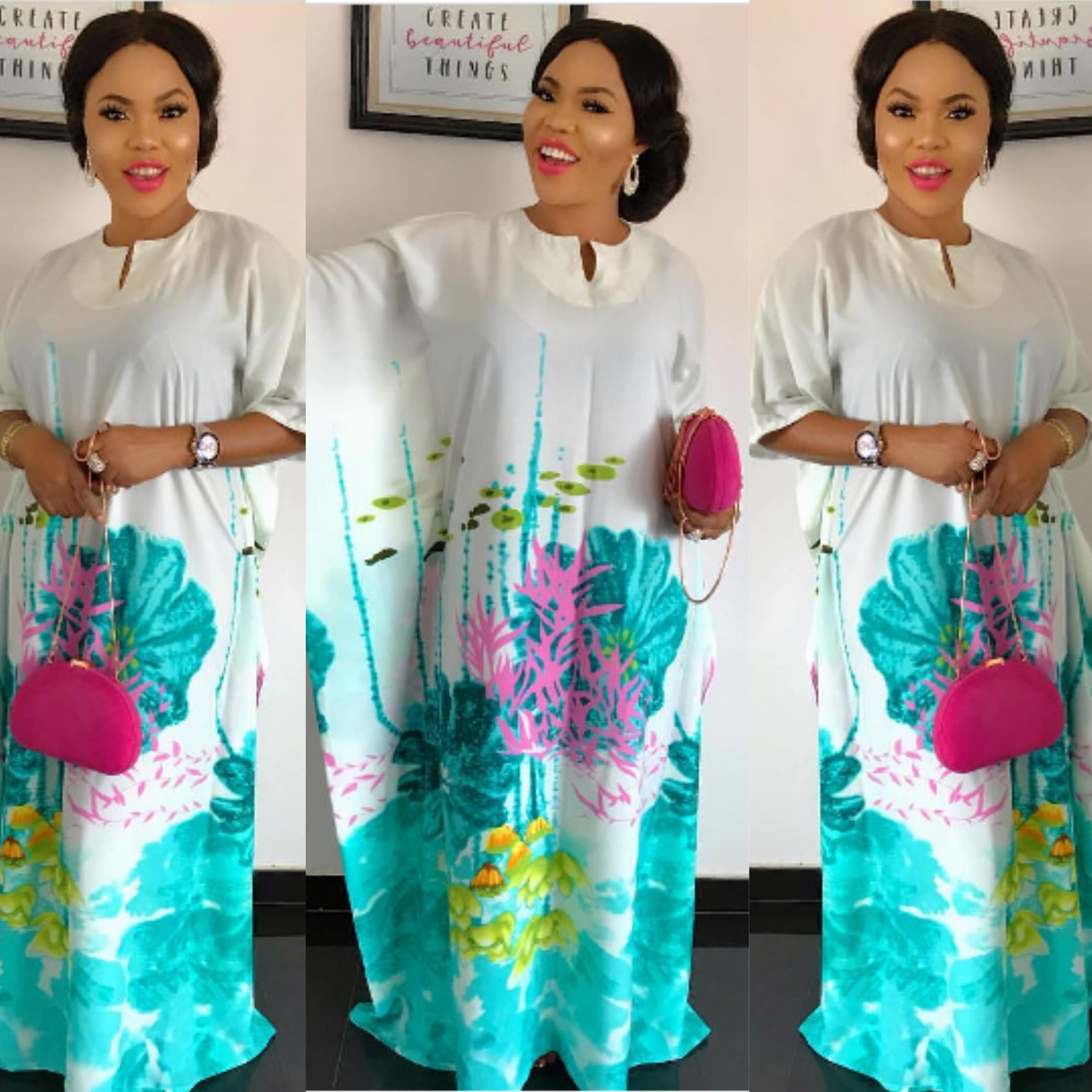 NIGERIAN KITENGE LONG DRESSES~DERA | fashenista