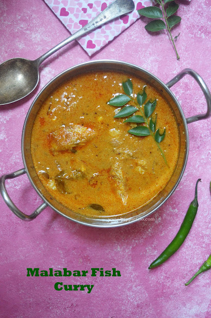 Malabar Fish Curry Recipe | Malabar Style Meen Kuzhambu