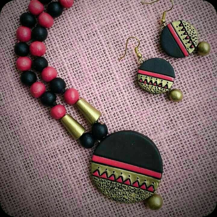 Terracotta jewellery designs