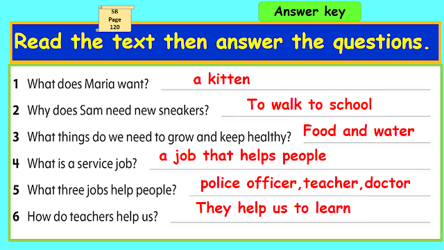 GRADE ONE : English
