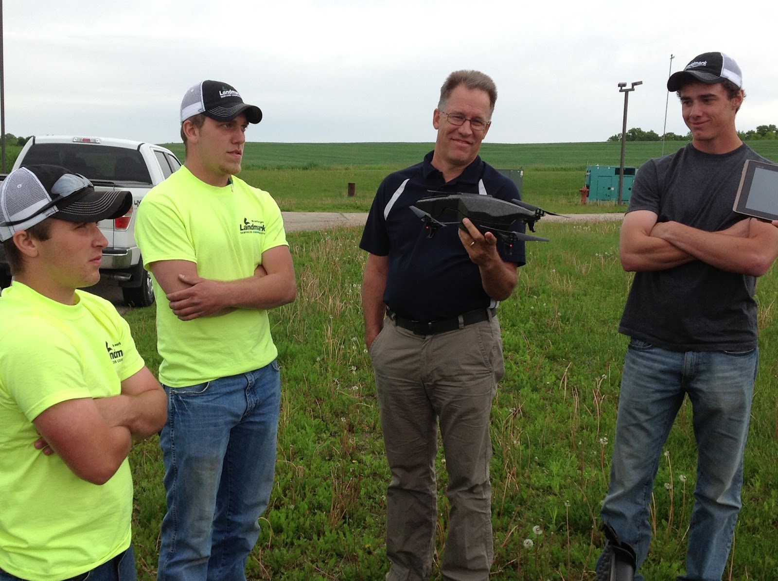 Landmark Services Cooperative Drones A new tool for field scouting at