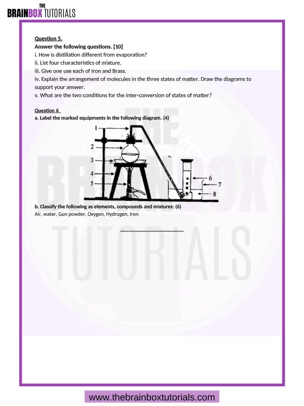 icse-class-6-chemistry-sample-paper