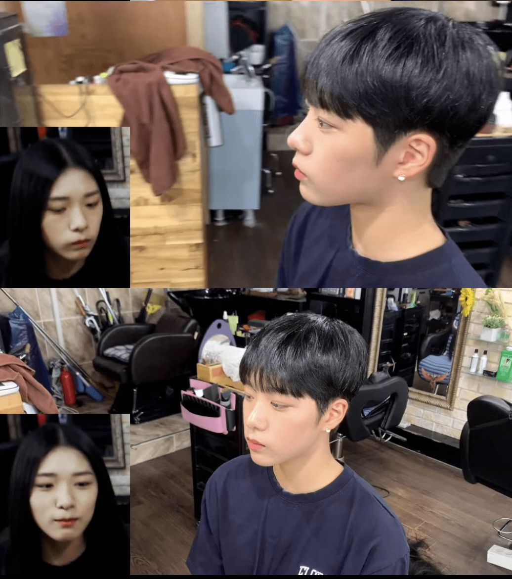 Kpkf 20 Years Old Woman Turns Into A Flower Boy After A Haircut