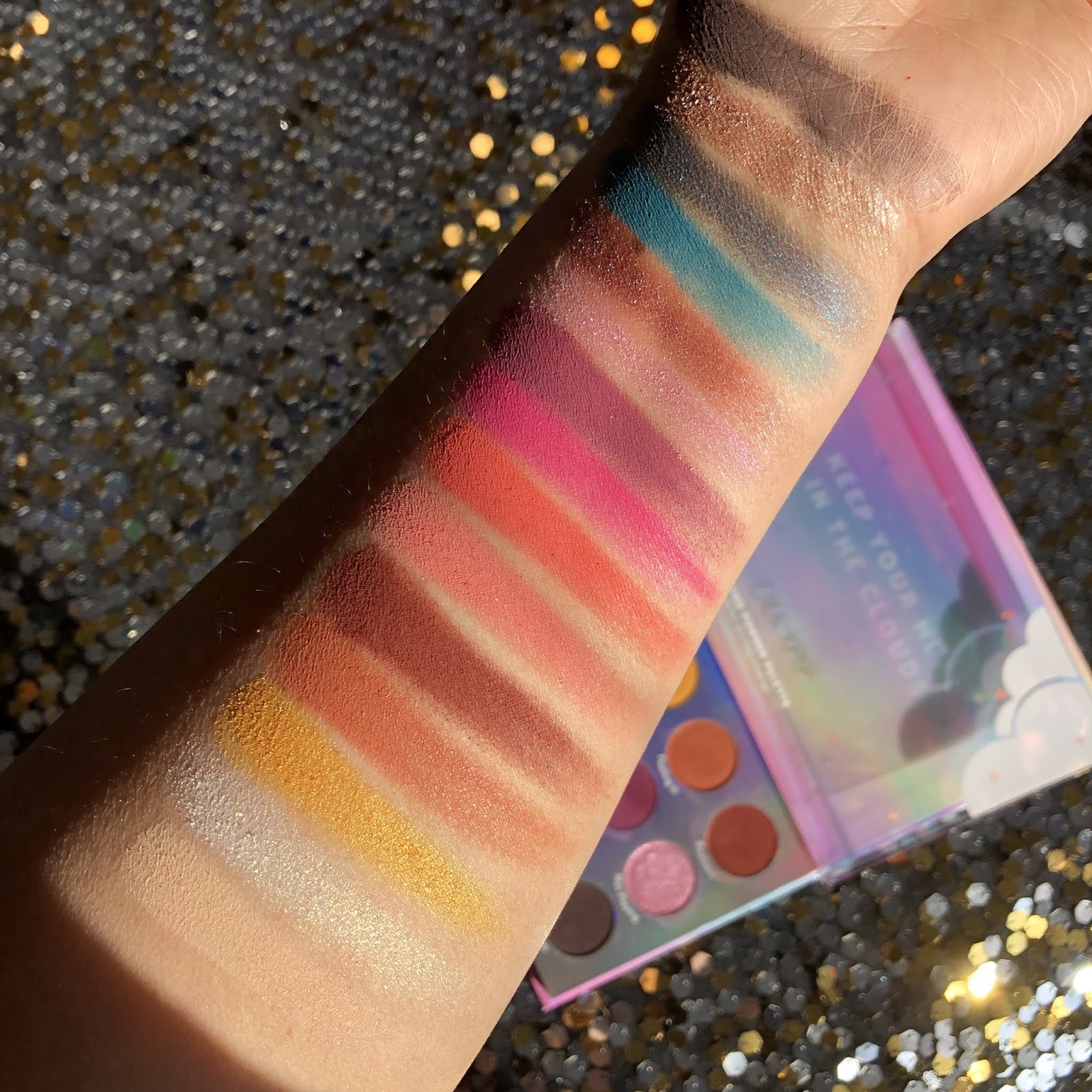 Anniesworld Review Colourpop Chasing Rainbows Eyeshadow