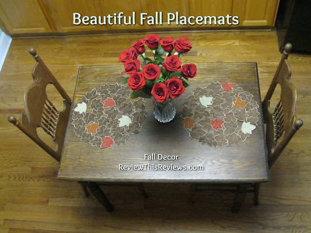 fall placemats