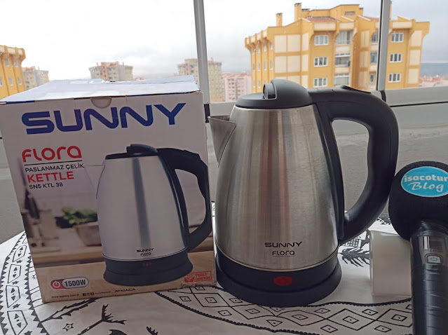 Sunny Flora SN5KTL38 Çelik Kettle Resimleri