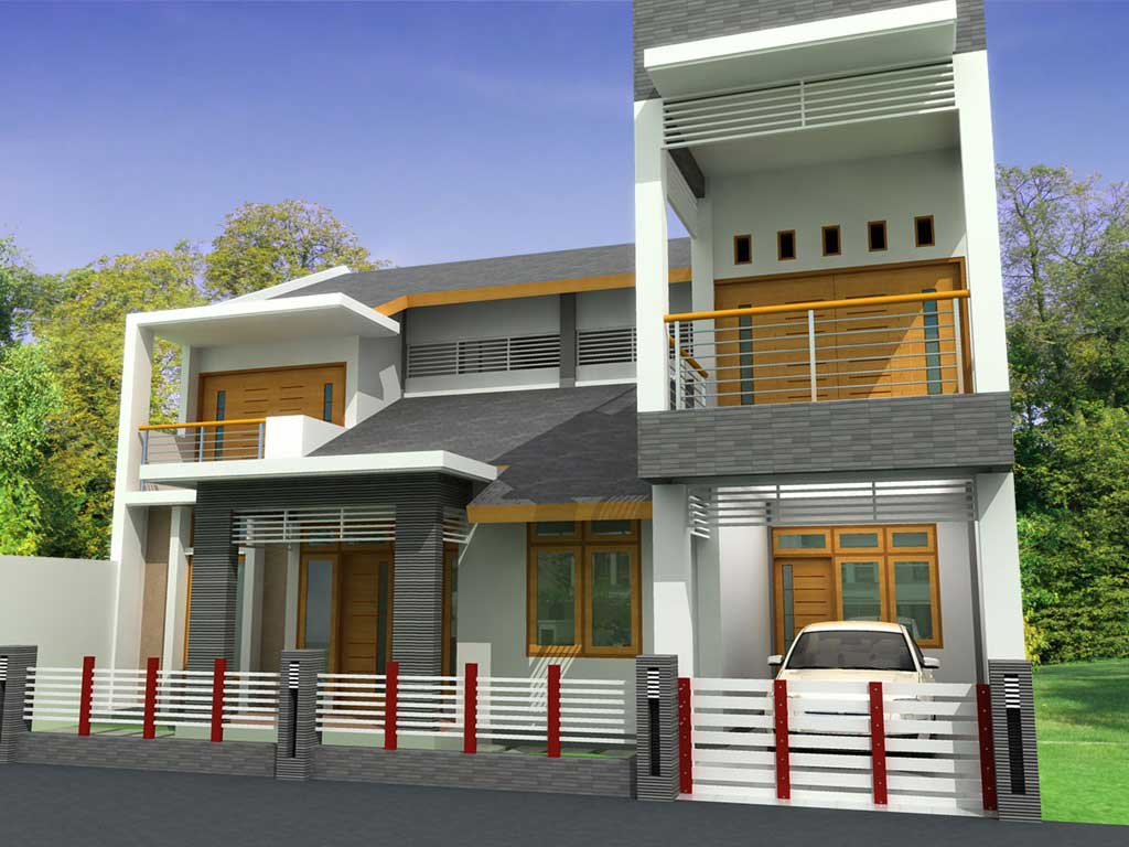 Denah Rumah  Minimalis  1  Lantai  Type  100  Desain  Rumah  