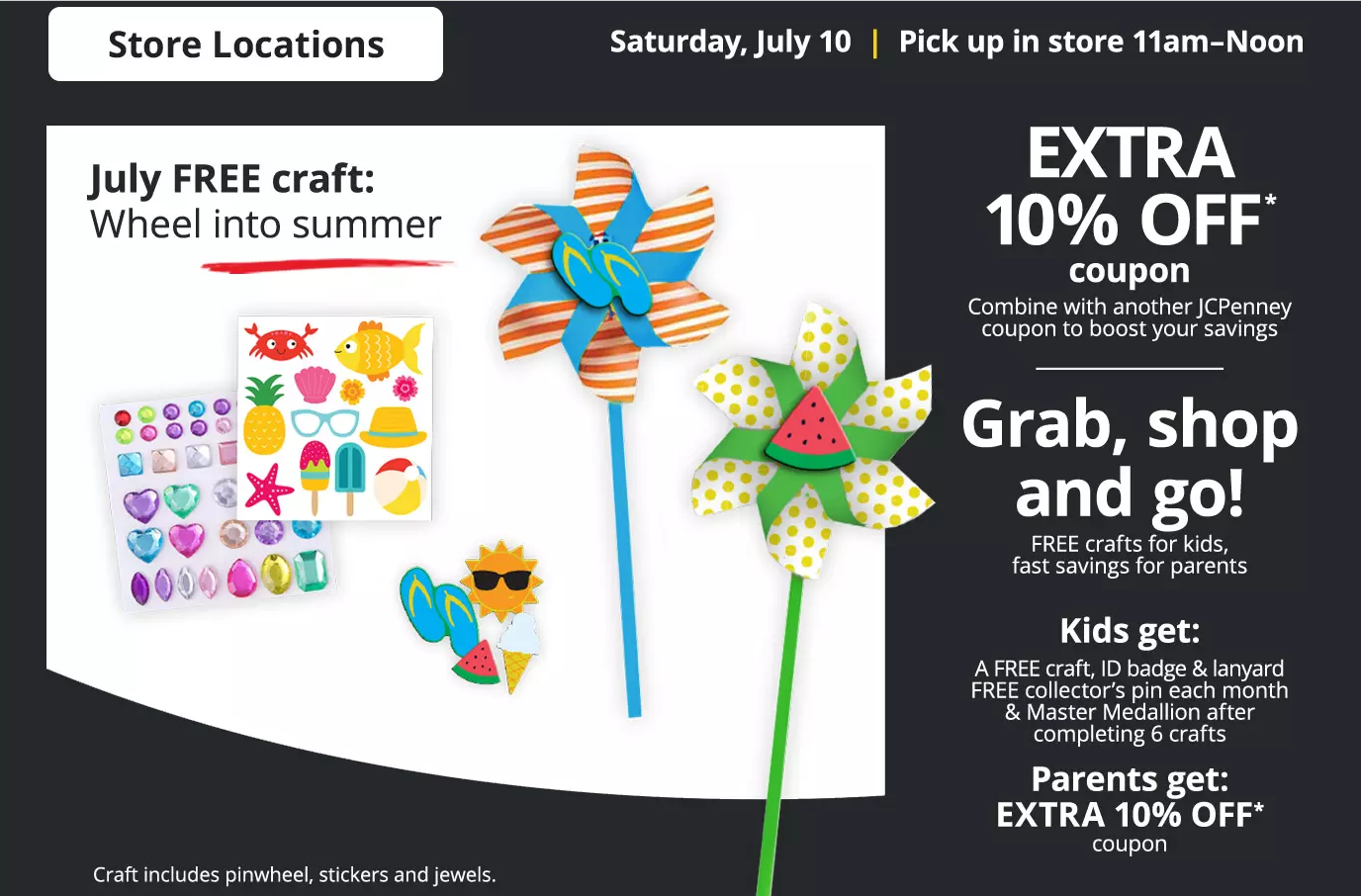 Coupon Savvy Sarah FREE JCPenney Kid's Zone Project (Free