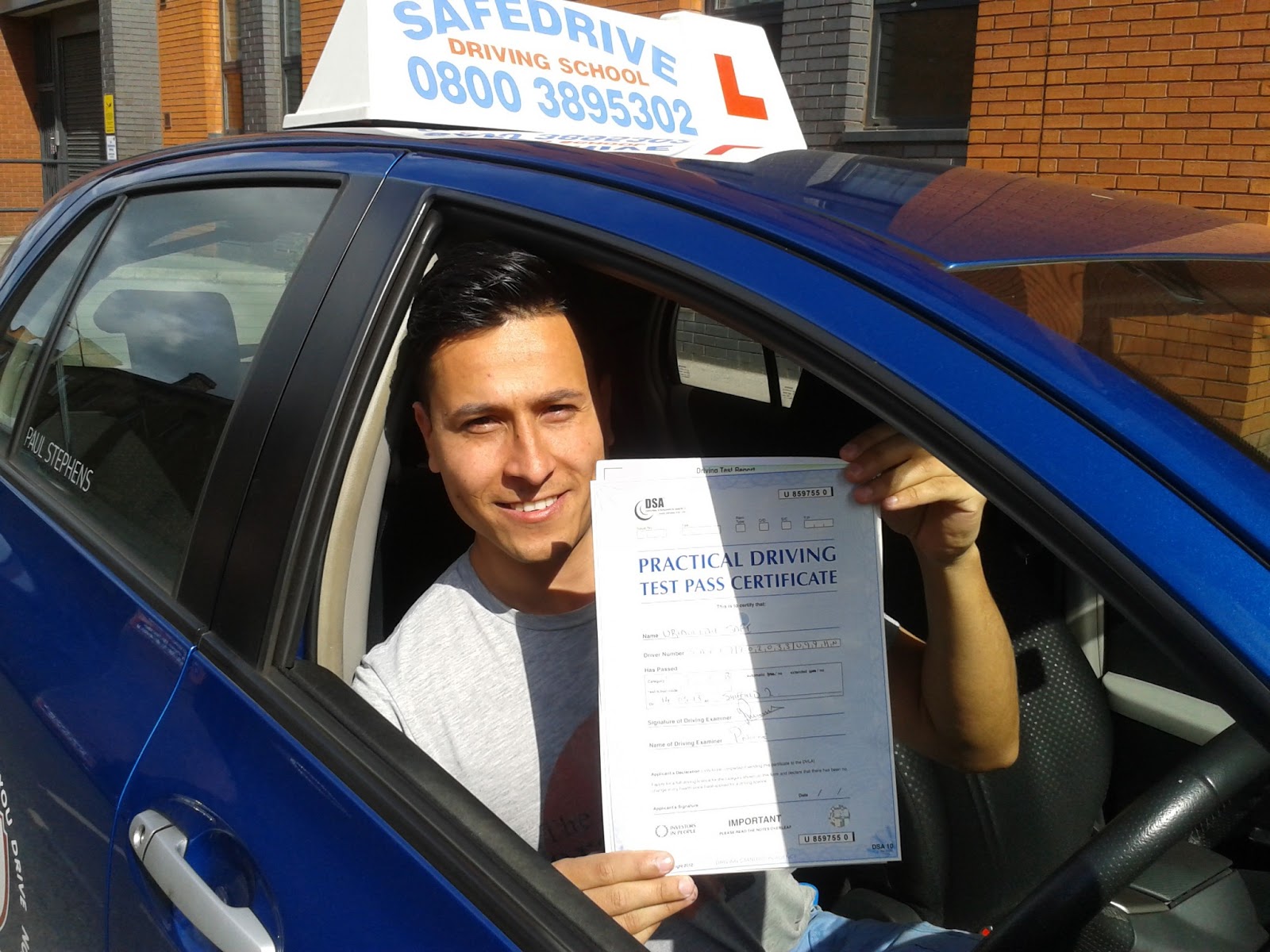 Safedrive Stars Driving lessons Sheffield, Driving instructor