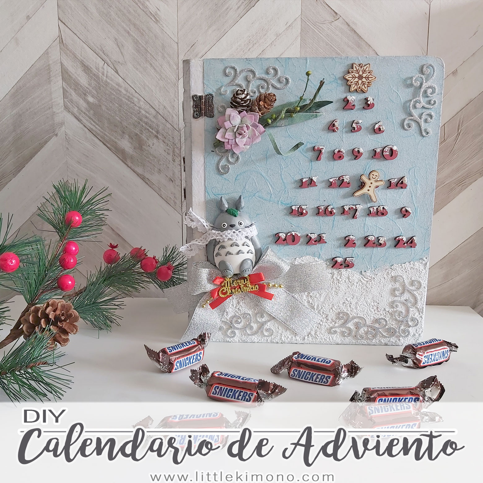 Caja Libro - Calendario de Adviento - HANDBOX