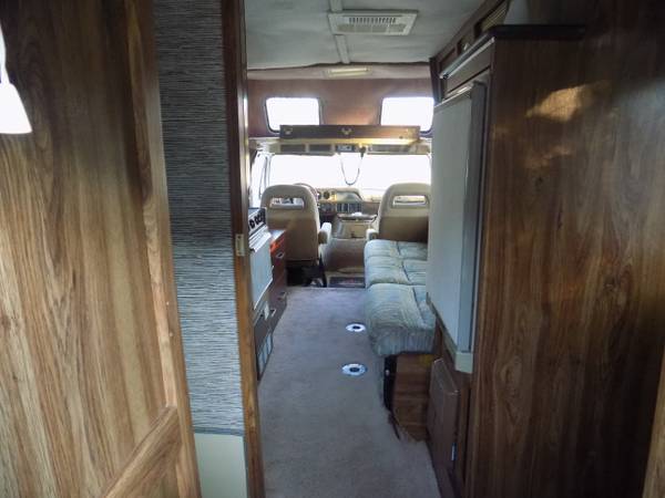 dodge 1978 sportsman camper rv inside owner