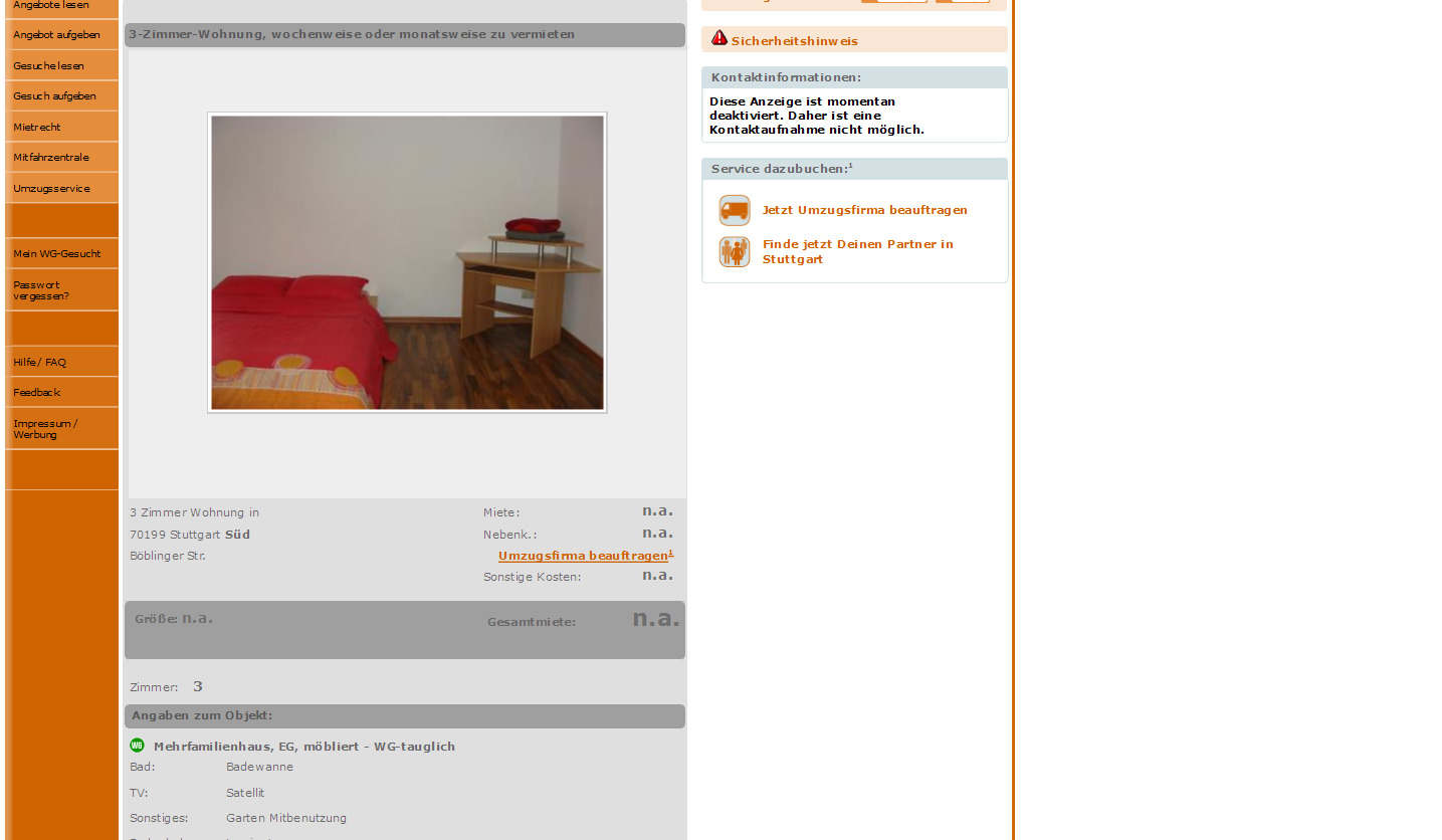 Wohnung In Stuttgart Vaihingen Wohnung In Stuttgart Vaihingen
