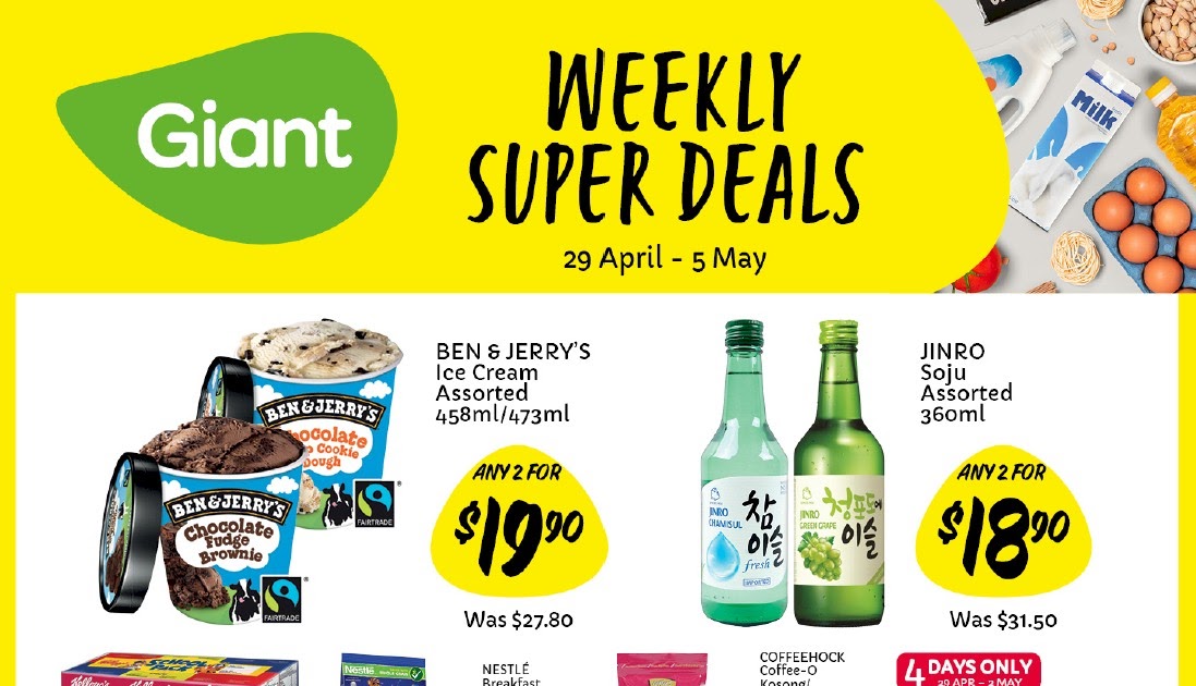 GIANT Weekly Super Deals 29 Apr 5 May All Singapore Deals