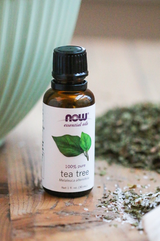 DIY PEPPERMINT TEA BATH