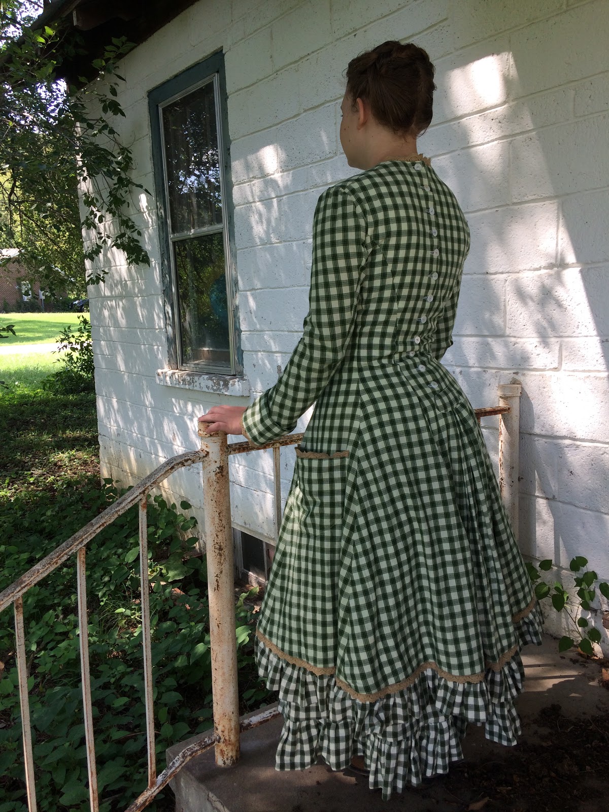 The Sewing Goatherd The Laura Ingalls Dress ReCreated