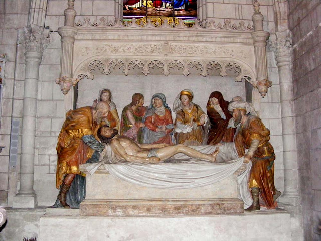 Tomb of the Babou family, St Denis, Amboise, Indre et Loire, France. Photo by Loire Valley Time Travel.