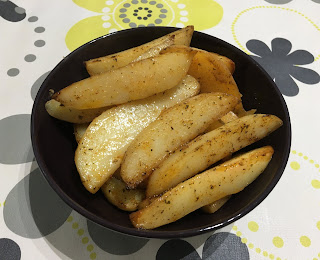 Roasted Potato Chips in Crock Pot