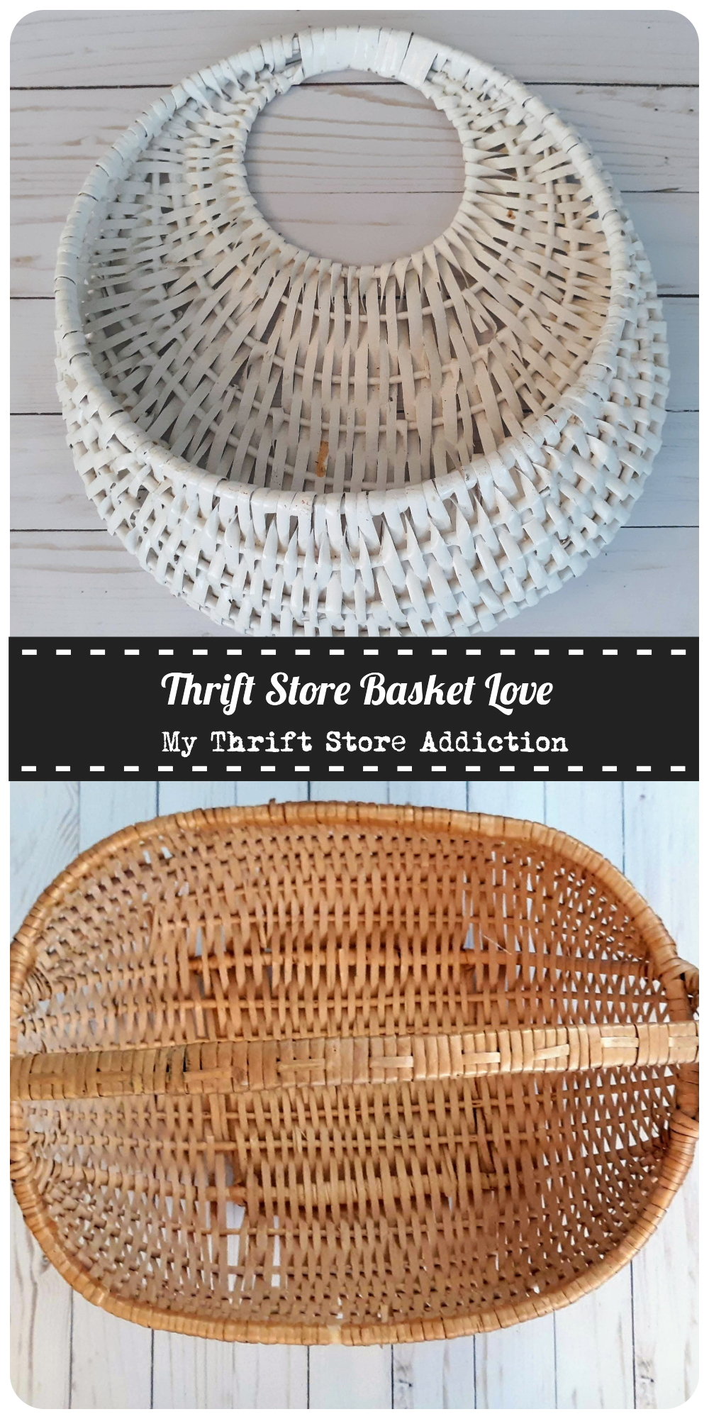 thrift store baskets