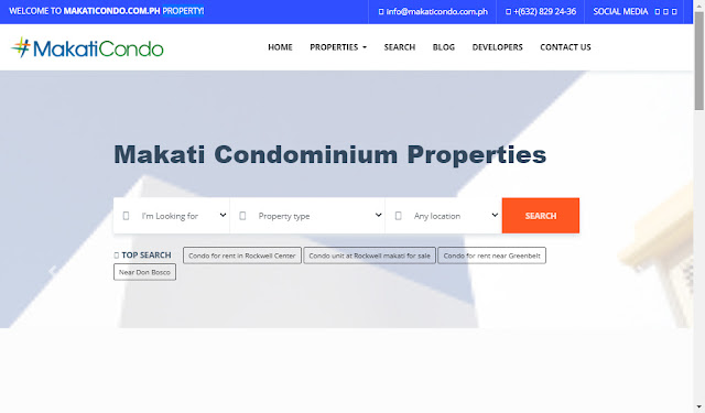 Makati Condominium Property Website