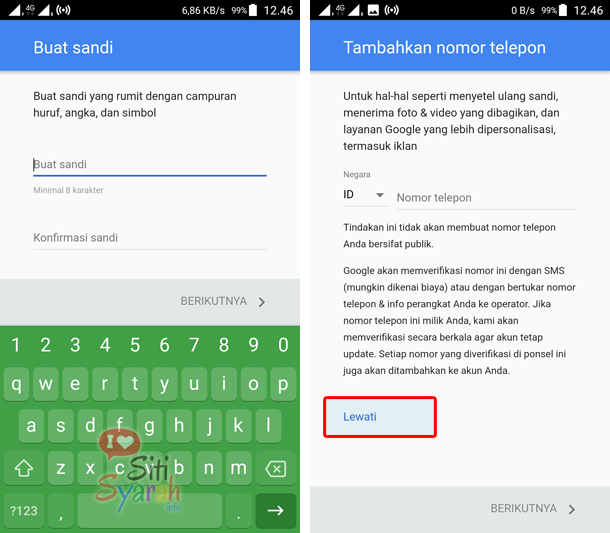 cara tambah akun email baru di hp android