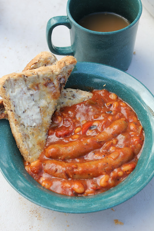 a dash of flavour Boston Baked Beans with Sausages