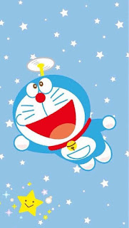 Gambar Wallpaper Whatsapp iPhone kartun Doraemon