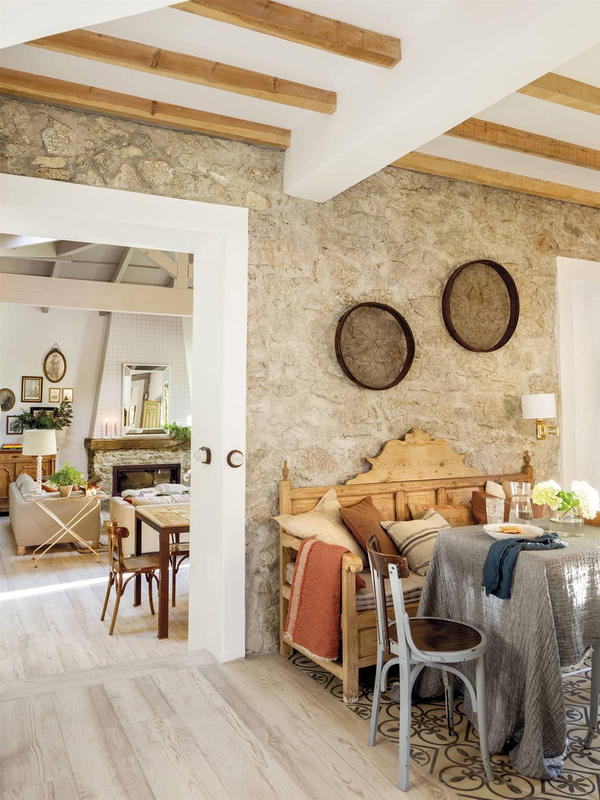 A rustic-chic Spanish house by interior designer Pablo González