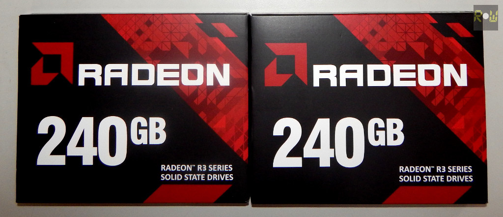 Unboxing e benchmarks: arranjo RAID 0 com dois SSDs AMD Radeon R3 de 240 GB