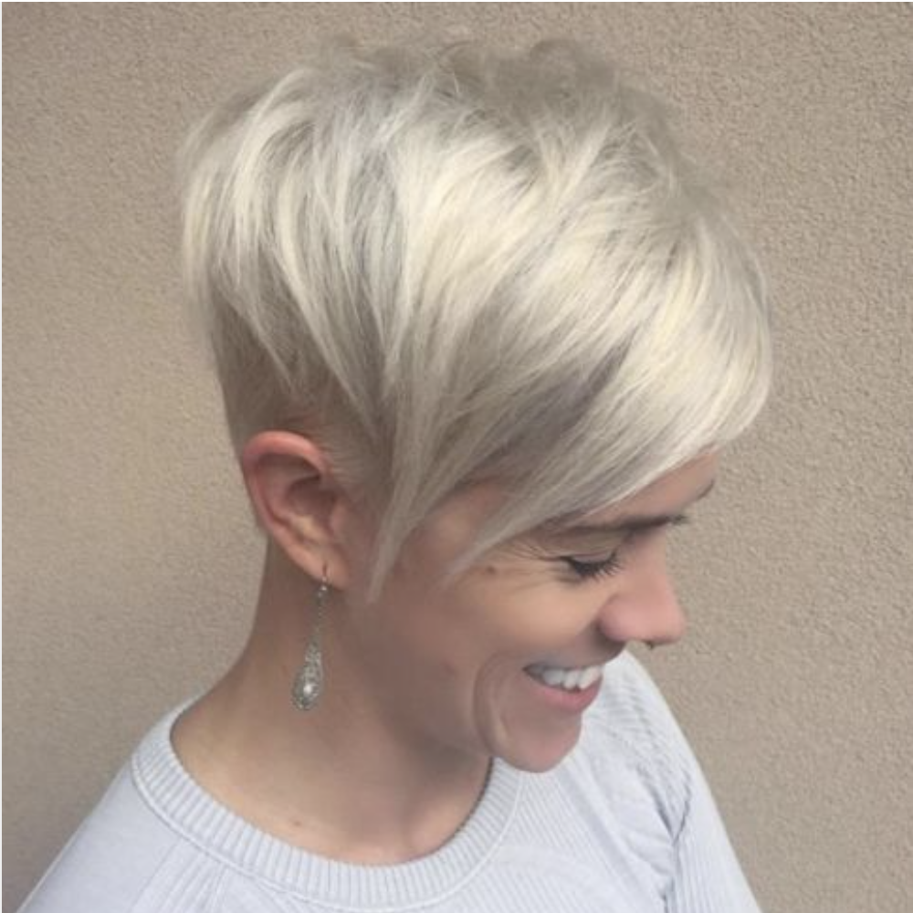 long pixie easy to style