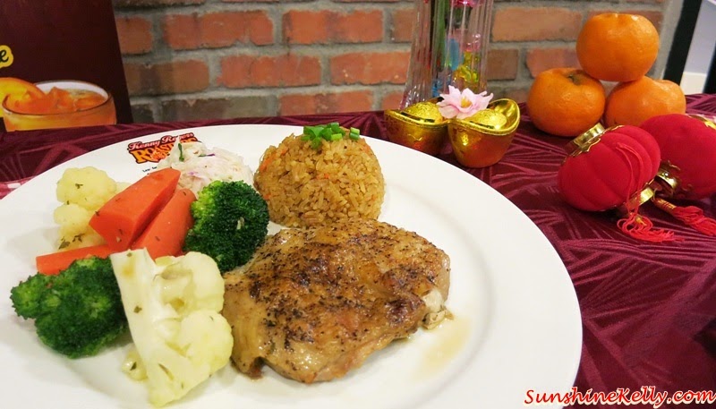 Cherish Your Makan Time, Kenny Cherish meal, Kenny Rogers Roasters, KRR's, Black pepper chicken, souperior, spicy golden rice
