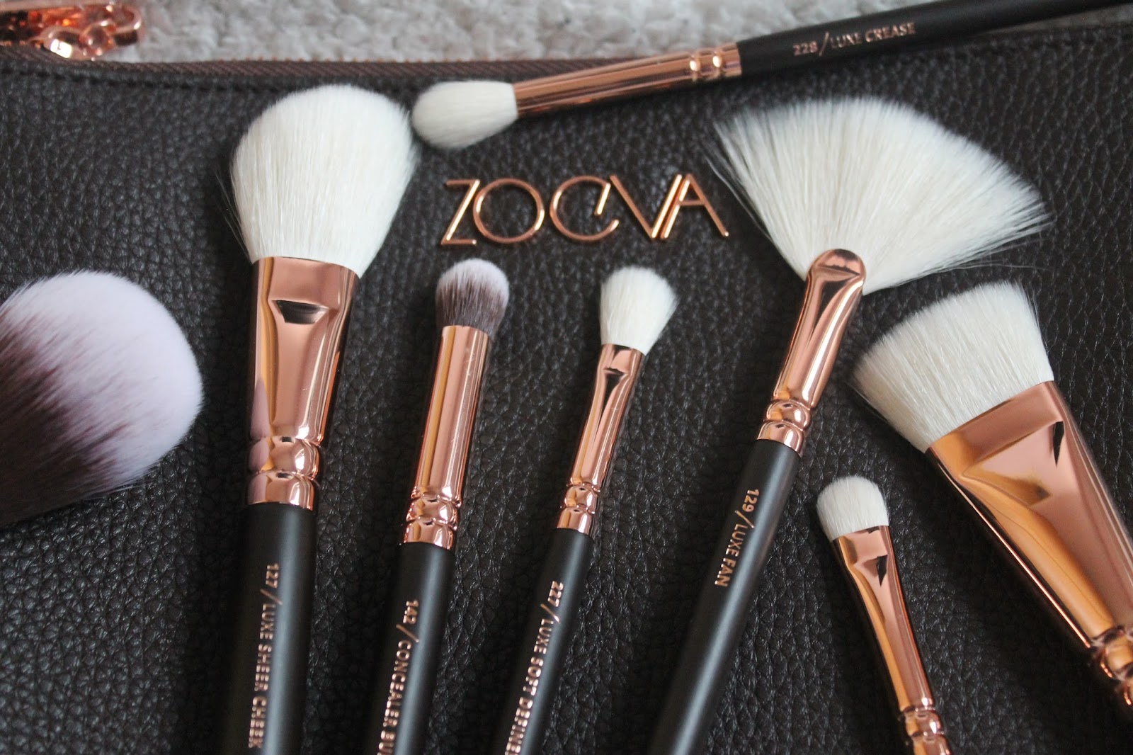 What Abby Loves Zoeva Rose Gold Brush Set Volume 1