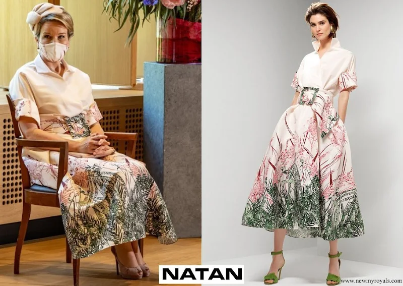 Queen Mathilde wore Natan outfit - Natan SS21 Collection