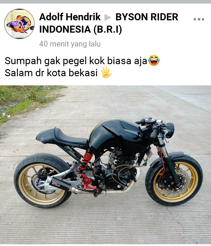 Yamaha Byson Modif Cafe Racer - Satupiston.com | Blog Motor Indonesia