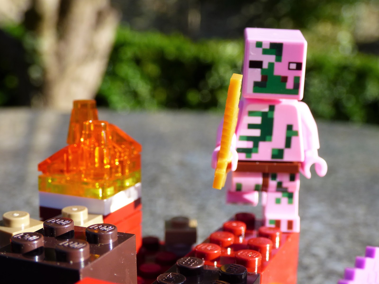 minecraft nether fight