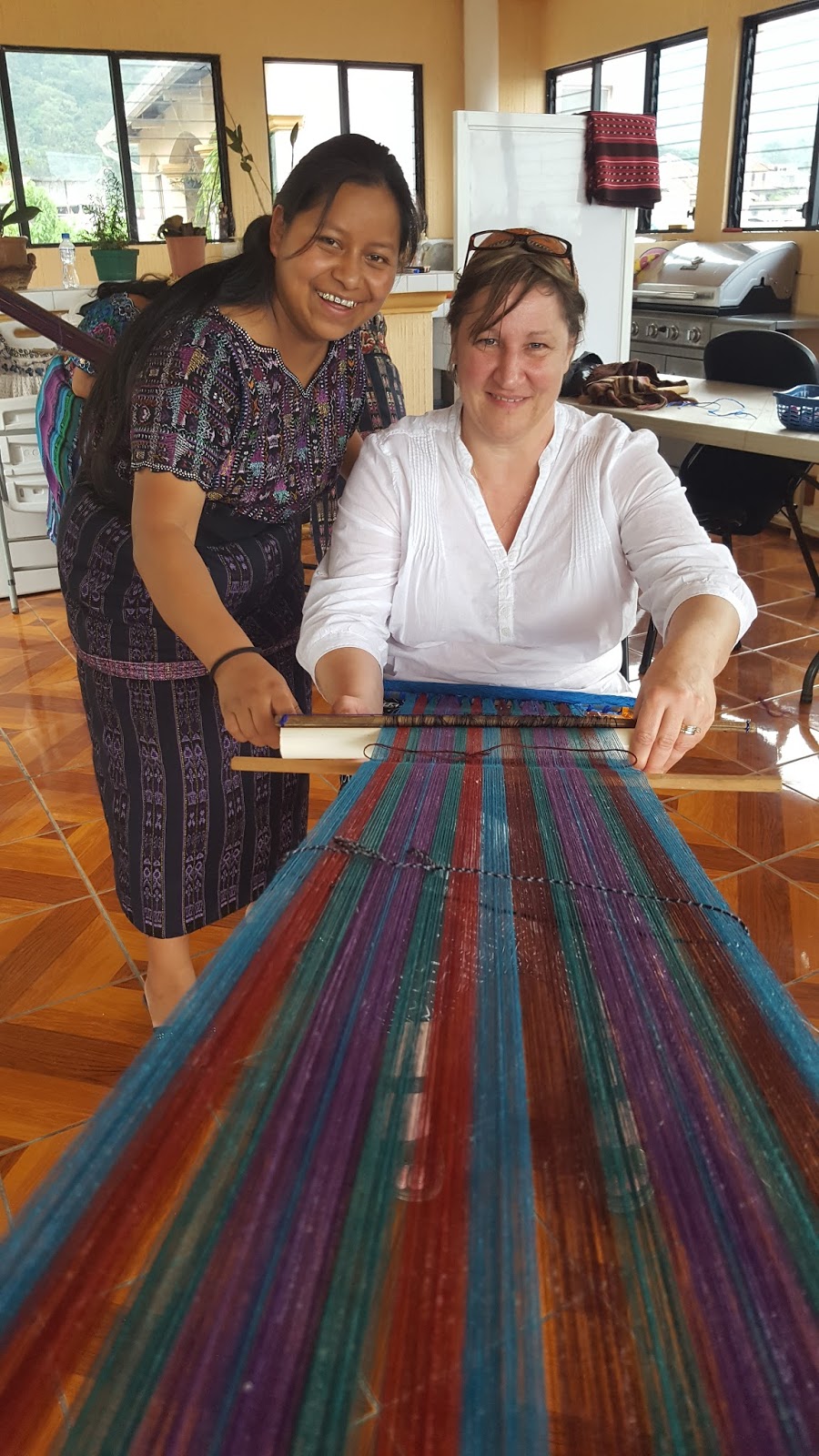 Spanish School Jabel Tinamit Panajachel Guatemala Weaving Classes