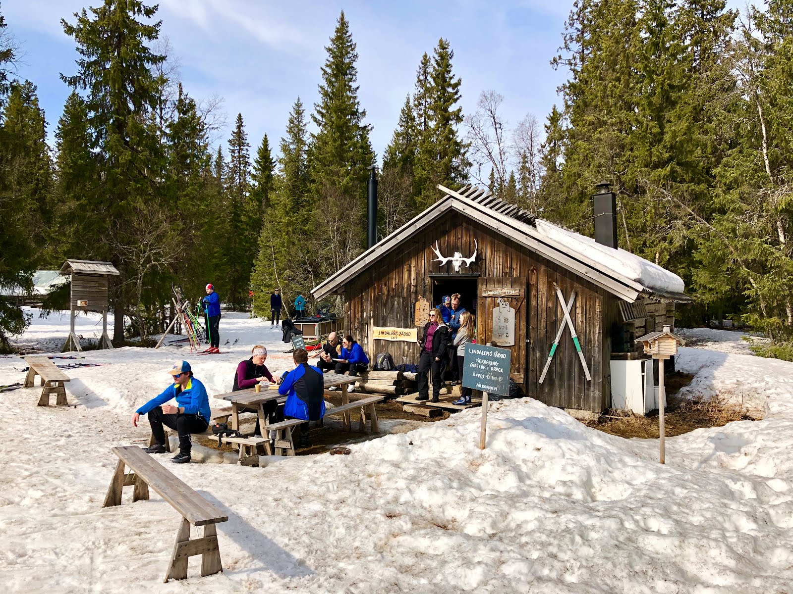 Våffelstugan vid Kalven runt