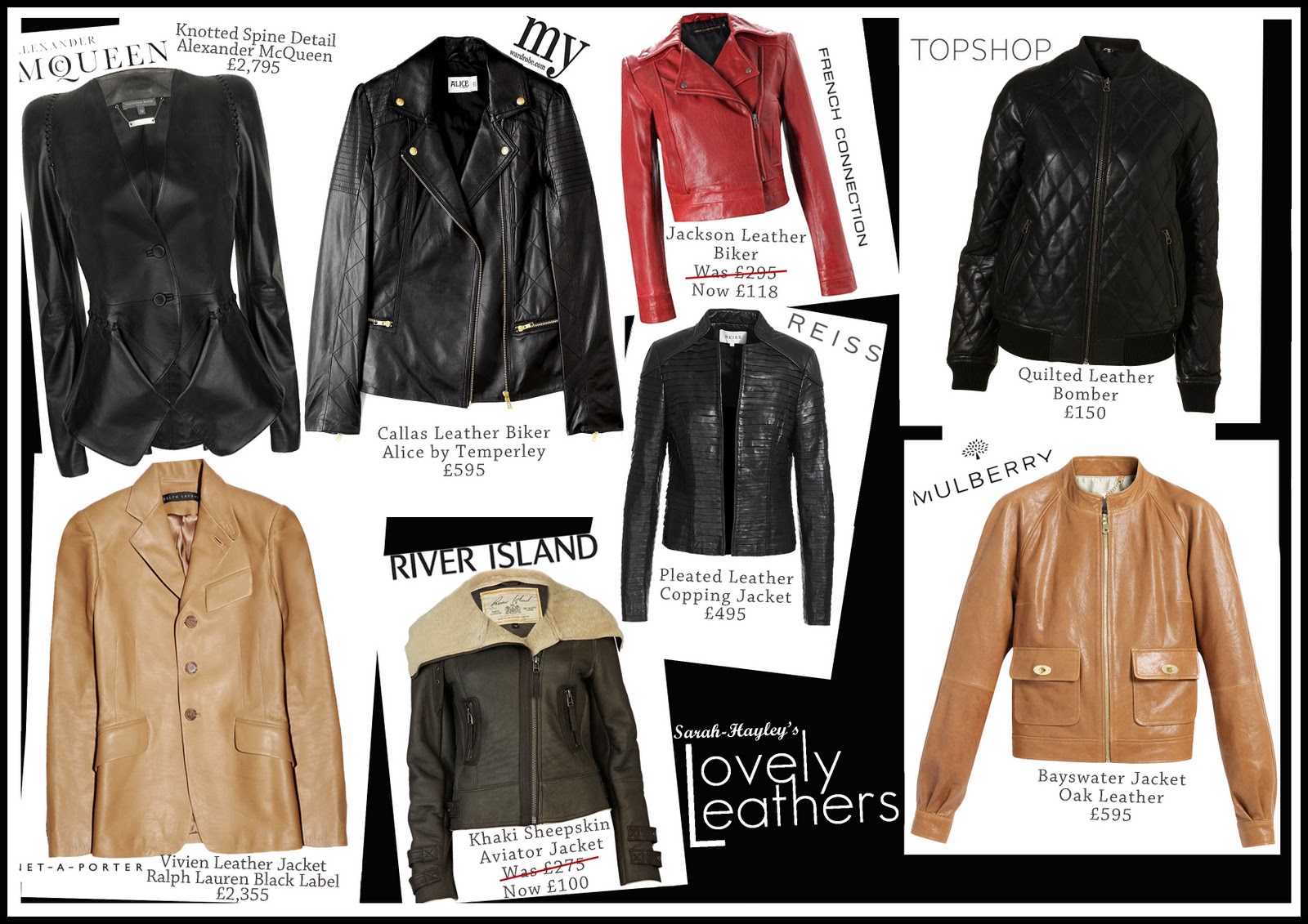 Eight of the best Leather Jackets - 4 High Street Hits, 4 Designer ...