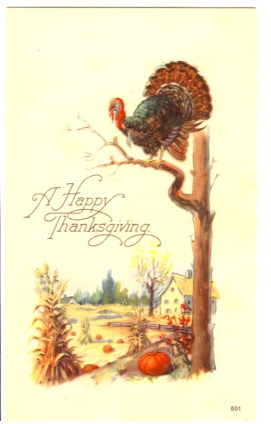 Vintage Thanksgiving Postcards : Viintage