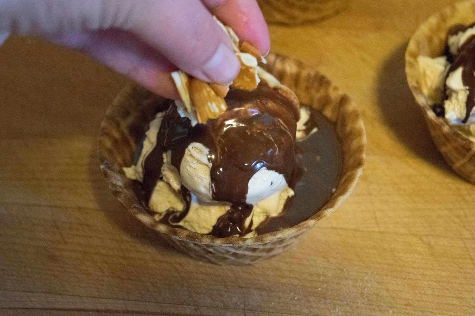Chocolate Covered Pretzel Ice Cream Sundae Recipe The Kitchen Wife