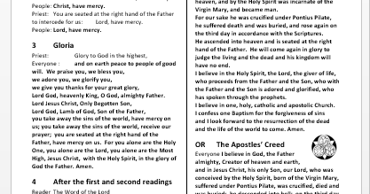 Credo Traditional Catholic Printable Prayer Latin (Download Now) 