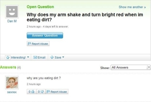 Funny Pictures / Funny Yahoo Answers FAILS |Fun Aye! Daily doze of humour.