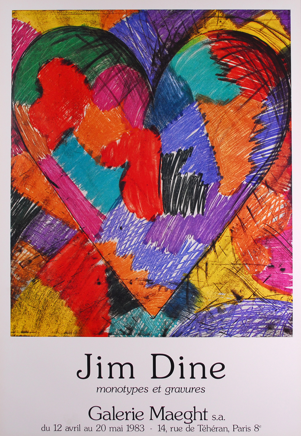 Waitsfield Elementary Art: Jim Dine Hearts