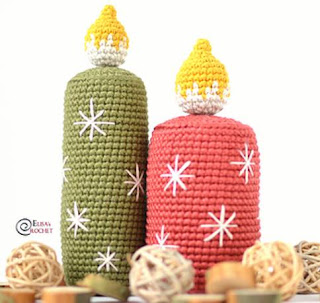 PATRON GRATIS VELA AMIGURUMI 47072 🕯️