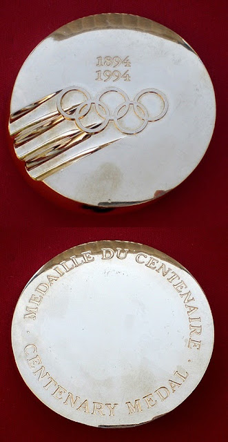 Medalla Centenario Comité Olímpico